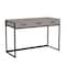 Martha Stewart 19.75 in. D X 47.25 in. W X Engineered Wood, Steel, Gray Top/Oil Rubbed Bronze Frame ZG-ZP-028-GY-BK-MS - alternate 5